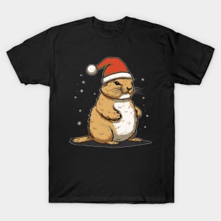 Prairie Dog Christmas T-Shirt